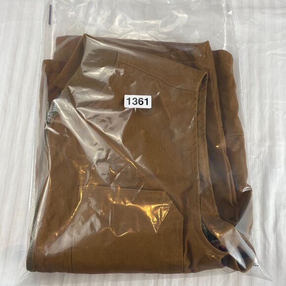 St. John's Bay Rib Collar Vest Jacket Mens XL Brown Lined Insulated Outdoors - Picture 9 of 9